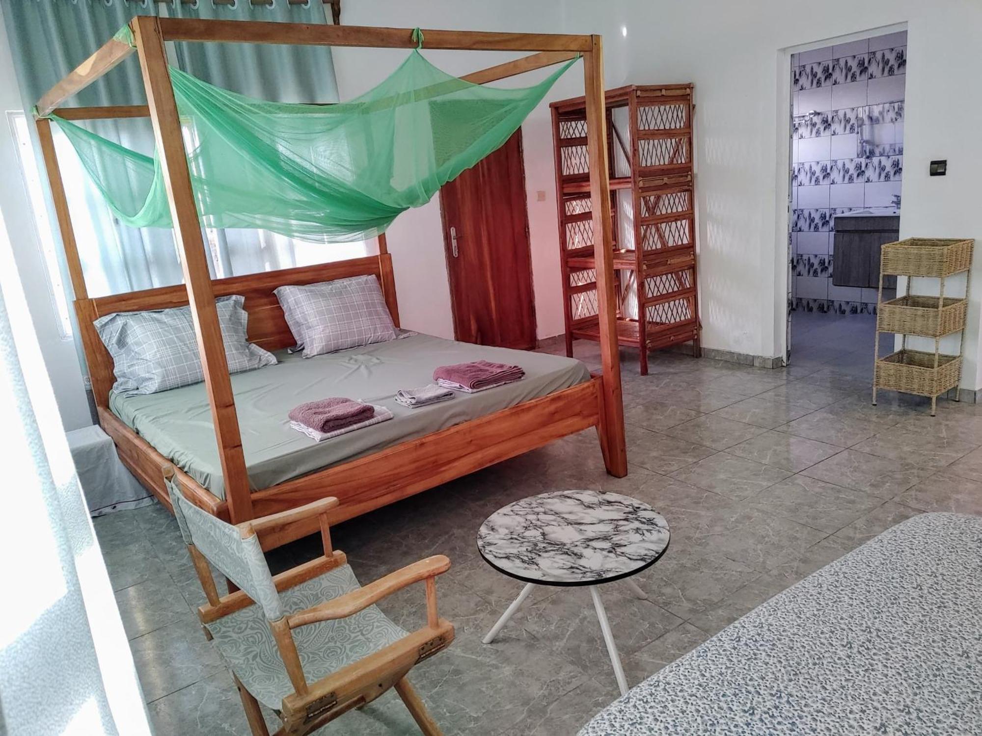 Guesthouse Bambou Beach Grand-Popo Quarto foto